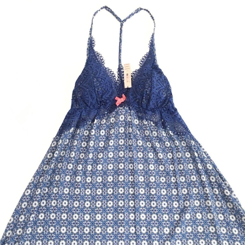 Victoria’s Secret Crochet Supersoft Slip Nightie S